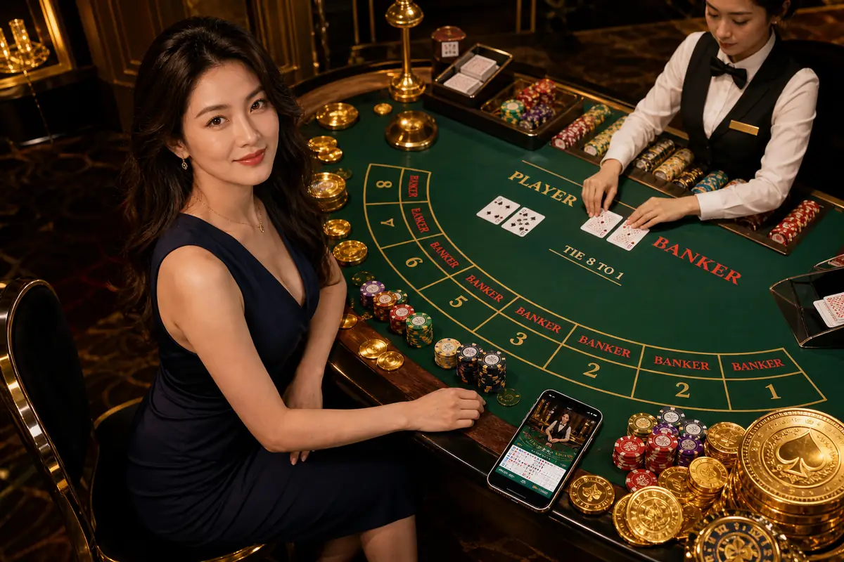 hijau33 Casino suasana live gaming dealer profesional